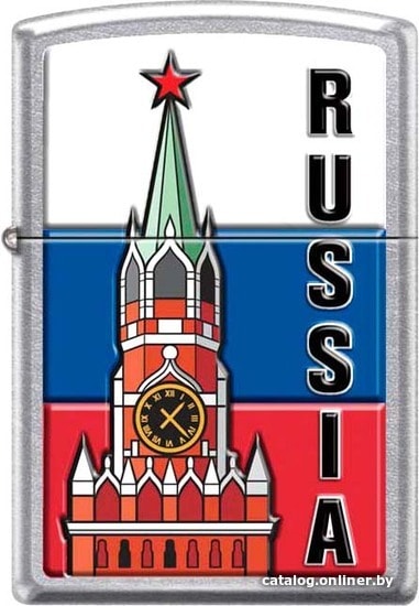 

Зажигалка Zippo 207 Kremlin Flag Russia