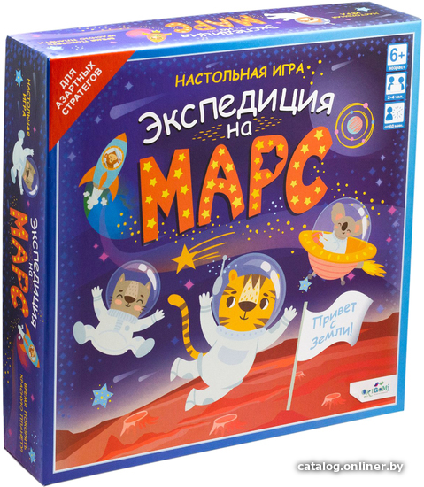 

Детская настольная игра Origami Game Экспедиция на Марс 06953