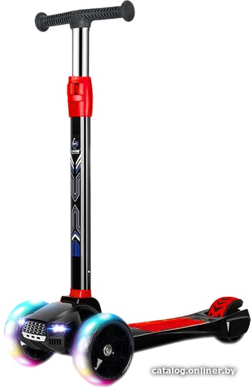 

Трехколесный самокат Scooter Jetta 1620 (черный/красный)