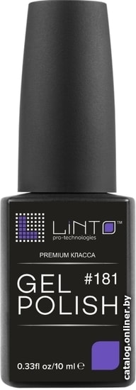 

Гель-лак Linto Gel Polish (тон 181) 10 мл