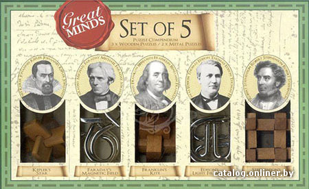 

Настольная игра Professor Puzzle Великие Умы (Great Minds - Set of 5)