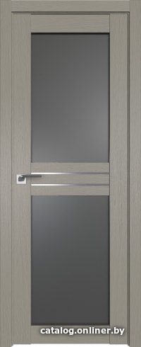 

Межкомнатная дверь ProfilDoors 2.56XN 90x200 (стоун, стекло графит)