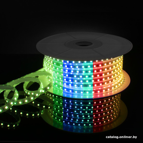 

Светодиодная лента Elektrostandard 220V 11W 60Led 5050 IP65 мульти, 50 м