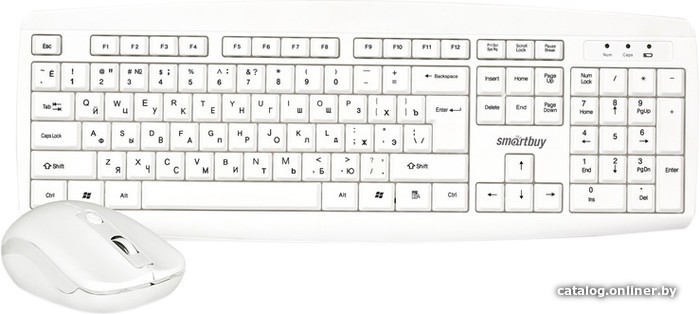 

Клавиатура + мышь SmartBuy One 212332AG [SBC-212332AG-W]