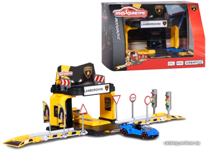

Паркинг Majorette Creatix Lamborghini + 1 машинка 212050024