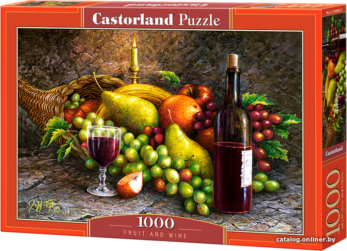 

Пазл Castorland Фрукты и вино C-104604