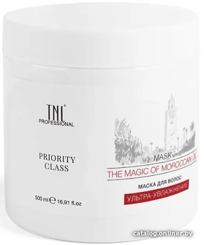 

Маска TNL Professional Priority Class The Magic Of Moroccan Oil Ультра-увлажнение волос 500 мл