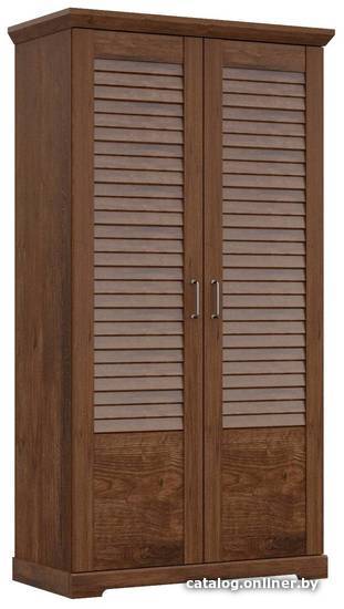 

Шкаф распашной SbkHome Кантри 30806 (орех рибек темный)