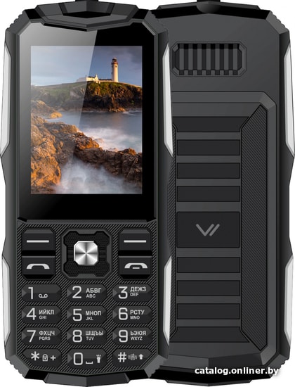 

Кнопочный телефон Vertex K213 (черный)