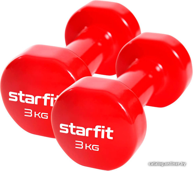 

Набор гантелей Starfit DB-101 2 шт 3 кг
