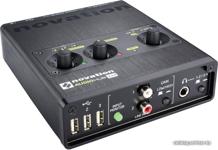 

Аудиоинтерфейс Novation Audiohub 2x4