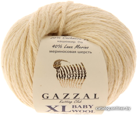 

Пряжа для вязания Gazzal Baby Wool Xl 829 (молочный)