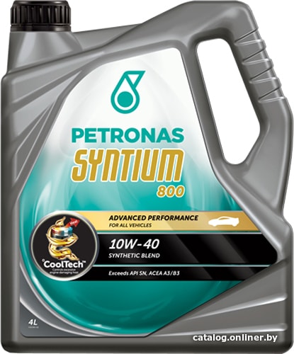 

Моторное масло Petronas Syntium 800 10W-40 4л