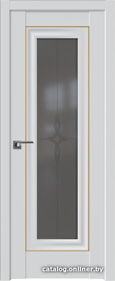 

Межкомнатная дверь ProfilDoors 24U 60x200 (аляска/узор графит/золото)