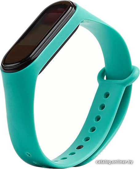 

Ремешок KST силиконовый для Xiaomi Mi Band 3/4 (бирюзовый)