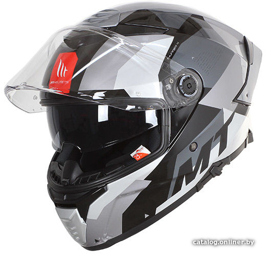 

Мотошлем MT Helmets Thunder 4 SV Fade B2 (S, глянцевый серый)