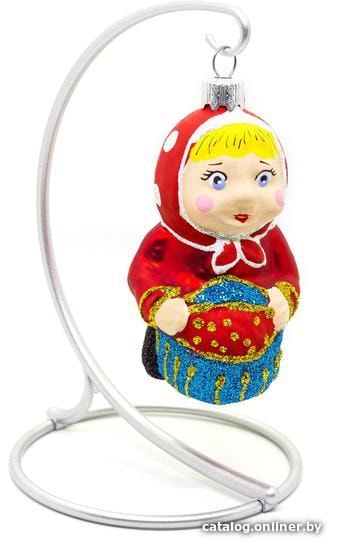 

Елочная игрушка Юрита Машенька 200418-01 (красный)
