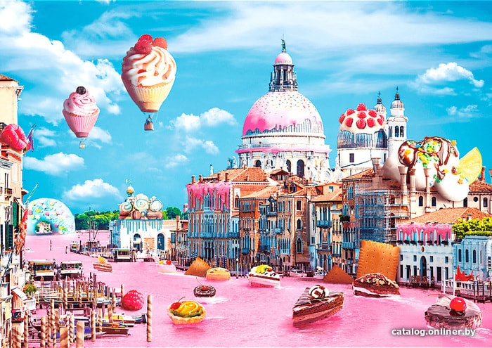 

Пазл Trefl Funny Cities. Сладости в Венеции