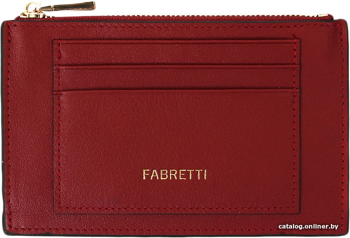 

Визитница Fabretti 20121702N-51 (бордовый)