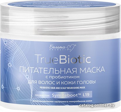 

Белита-М Маска для волос TrueBiotic питательная с пробиотиком 250 г