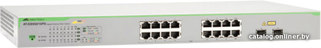 

Настраиваемый коммутатор Allied Telesis AT-GS950/16PS-50