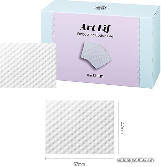 

The Saem Пэд для лица Art'Lif Embossing Cotton Pad (220 шт)