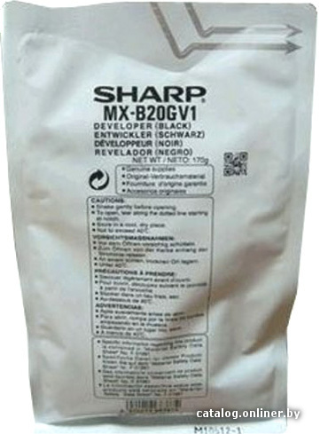 

Девелопер (носитель) Sharp MX-B20GV1