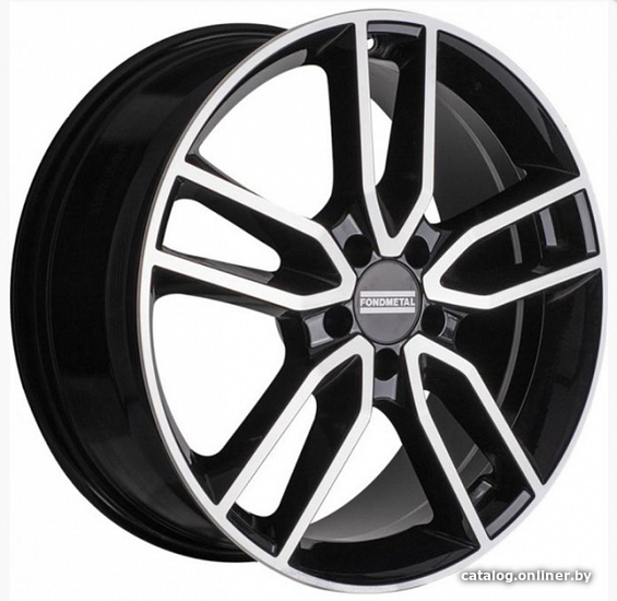 

Литые диски Fondmetal Koros 18x8" 5x112мм DIA 66.5мм ET 48мм Glossy Black Machined