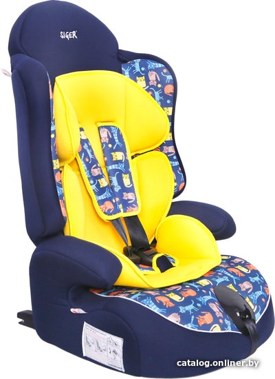 

Детское автокресло Siger Art Прайм Isofix (котики)