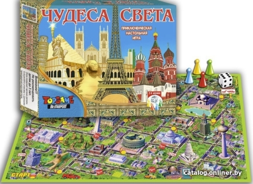 

Детская настольная игра Topgame Чудеса света 01190