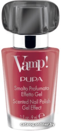 

Лак Pupa Vamp! Scented Nail Polish Gel Effect тон 301 (9 мл)