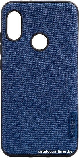 

Чехол для телефона EXPERTS Textile Tpu для Xiaomi Redmi Note 7 (синий)