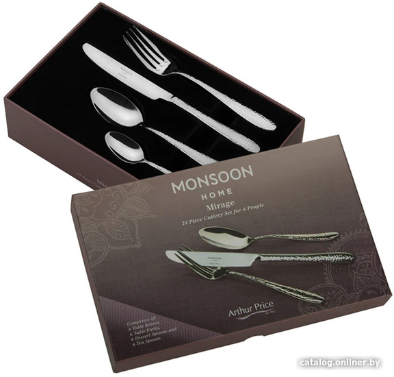 

Набор столовых приборов Arthur Price Monsoon Mirage ZMIR2401