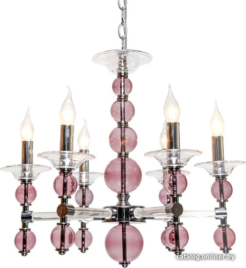 

Подвесная люстра Escada Sunset 696/6S E14*60W Rose
