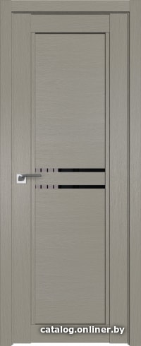 

Межкомнатная дверь ProfilDoors 2.75XN 70x200 (стоун, стекло черный триплекс)