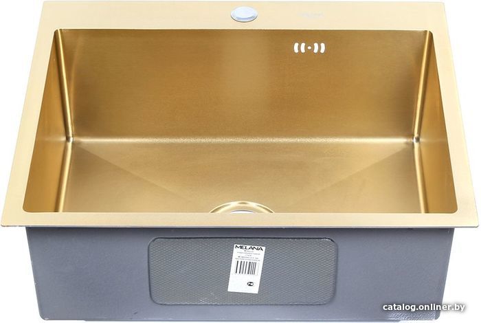 

Кухонная мойка Melana Profline H6050G (глубина чаши 20 см, сталь 3 мм)