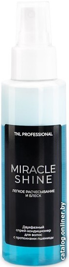 

Спрей TNL Professional Miracle Shine 2 in 1 для легкого расчесывания и блеска 250 мл
