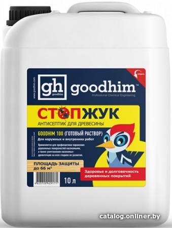 

Антисептик Goodhim Стоп Жук 100 10 л