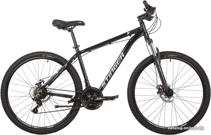

Велосипед Stinger Element STD 27.5 р.18 2022 (черный)