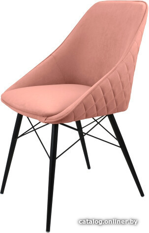 

Стул Гальваник Монти ST Люкс (эмаль черный муар/Catania Coral)
