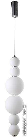

Подвесная люстра Crystal Lux Desi SP6 Chrome/White