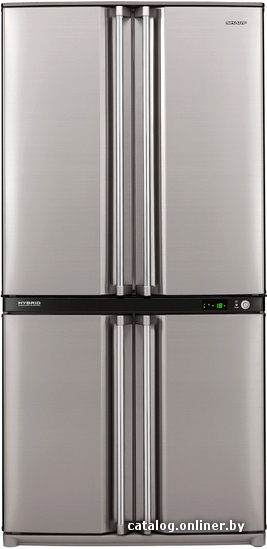 

Четырёхдверный холодильник Sharp SJ-F95STSL
