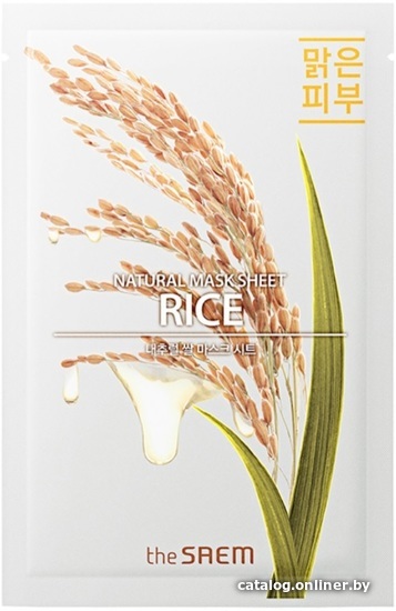 

The Saem Маска для лица тканевая Natural Rice New (21 мл)