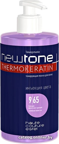 

Маска Estel Professional Тонирующая маска для волос Newtone Thermokeratin 9/65