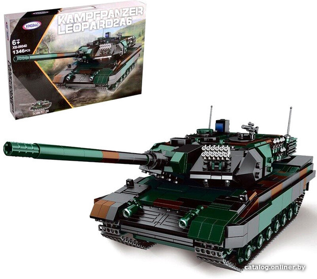 

Конструктор XingBao Немецкий танк Leopard 2A6 XB-06040
