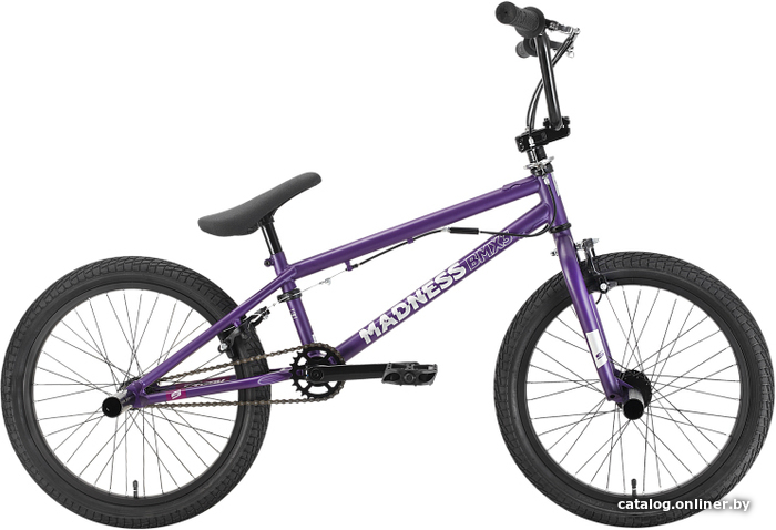 

Велосипед Stark Madness BMX 3 2022 (фиолетовый/серебристый)