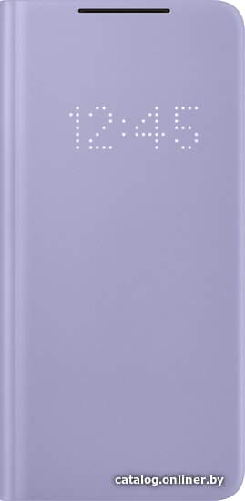 

Чехол для телефона Samsung Smart LED View Cover для Galaxy S21+ (фиолетовый)