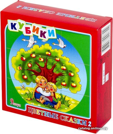 

Кубики Десятое королевство Цветные сказки-2 00680