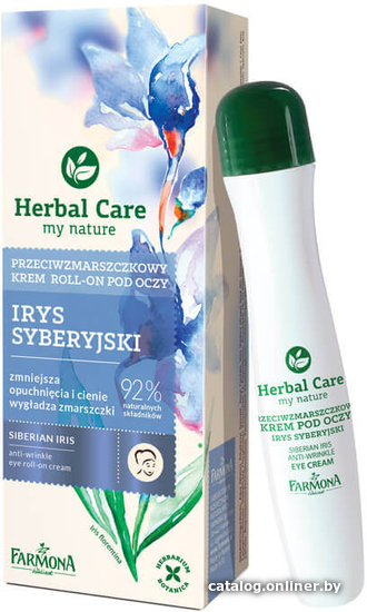 

Farmona Крем для век Herbal Care цветок сибирского ириса от морщин роликовый (15 мл)