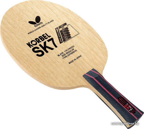 

Основание для ракетки Butterfly Korbel SK7 (FL)